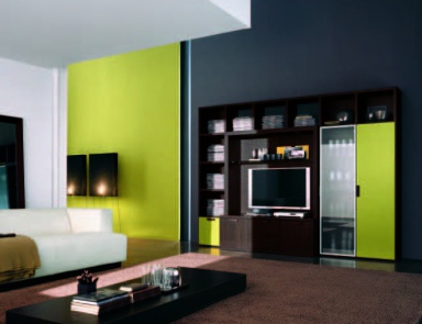 Modular system made of wood, Santa Lucia