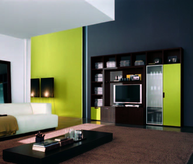 Modular system made of wood, Santa Lucia