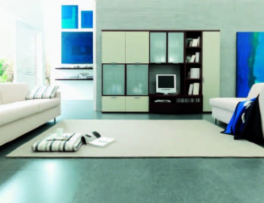 Modular system made of solid wood, Santa Lucia