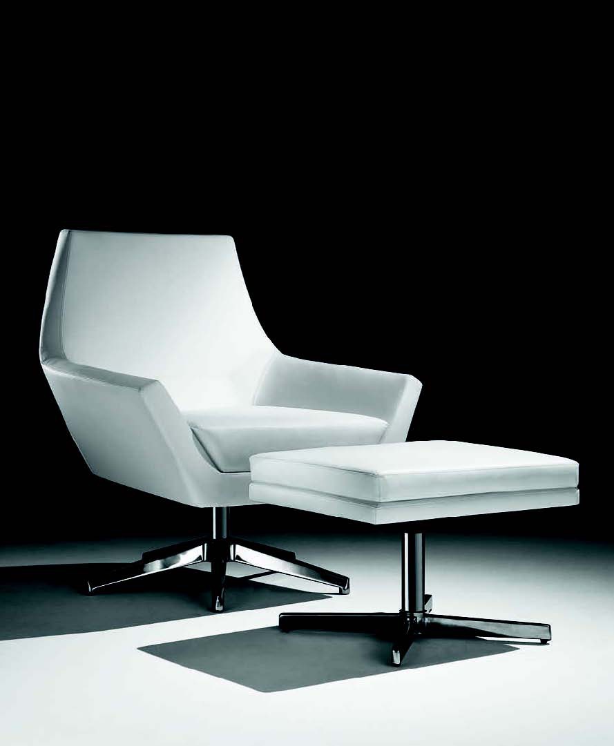 Armchair with Ottoman leg, Tonon