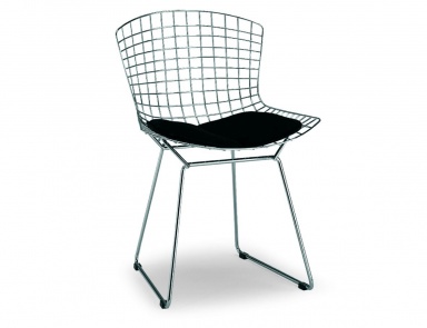 Chair on a metal frame, Tekno