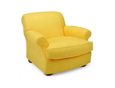 Chair in leather upholstery, Tekno