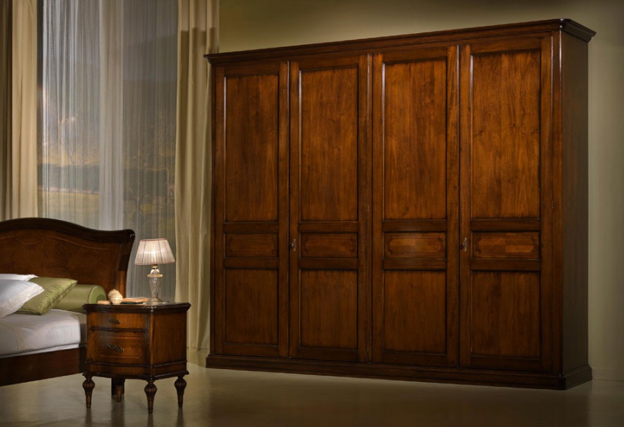 Wardrobe with hinged doors, Zilio