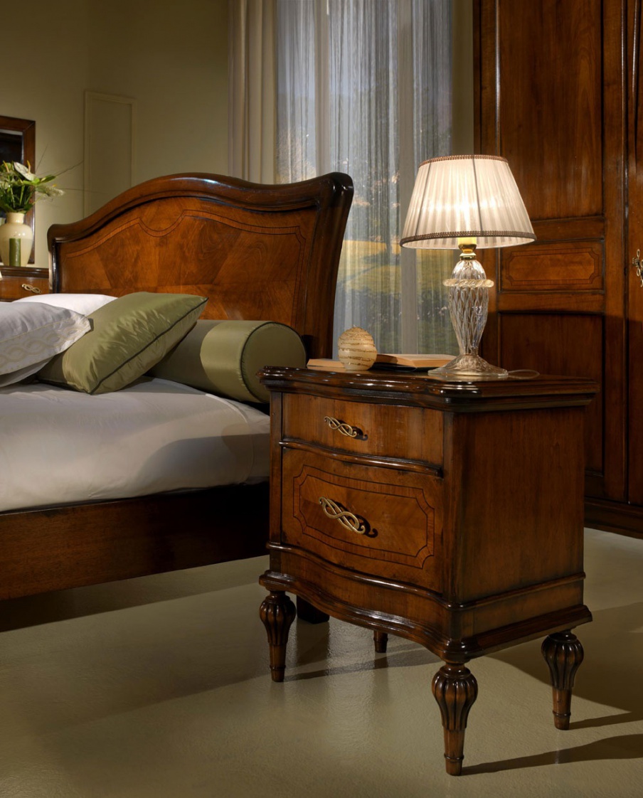 Bedside table with drawers, Zilio