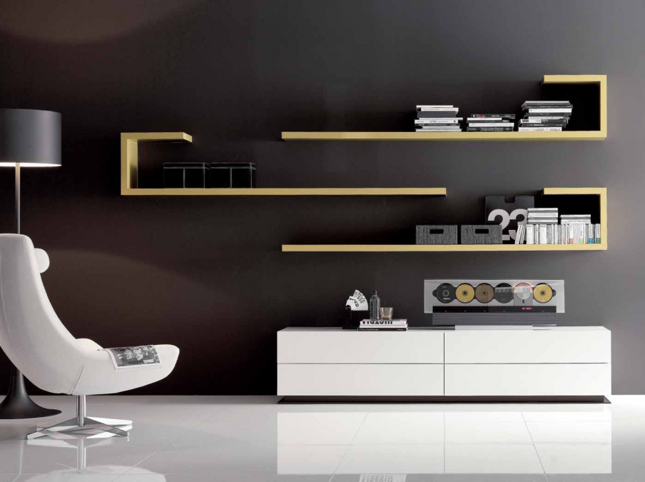 Modular system made of solid wood, Zanette