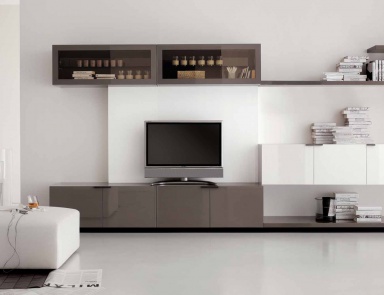 Modular system made of solid wood, Zanette