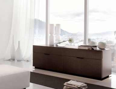 A chest of drawers with hinged doors, Zanette