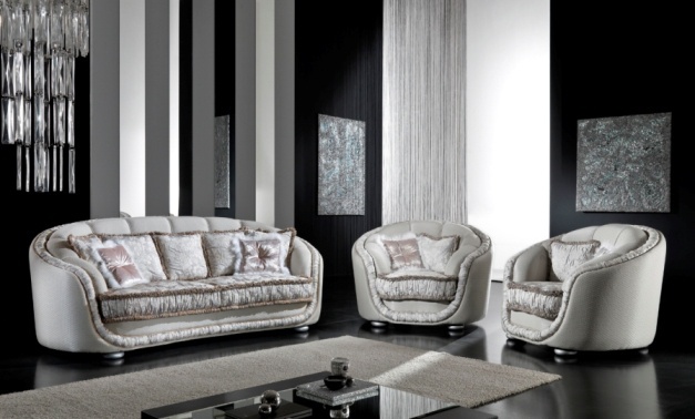 Living room (sofa set) Glamour - Essepi