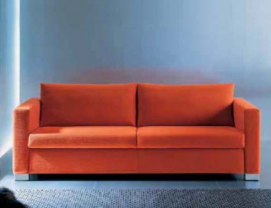 Double sofa bed on low legs, Desiree