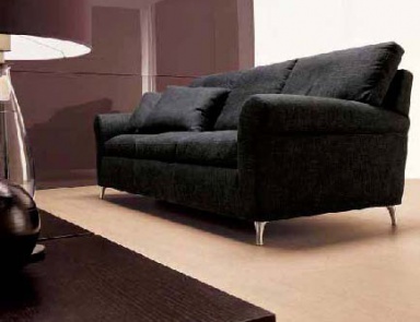 Three seater sofa with metal legs, Desiree