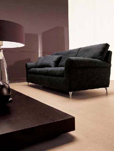 Three seater sofa with metal legs, Desiree