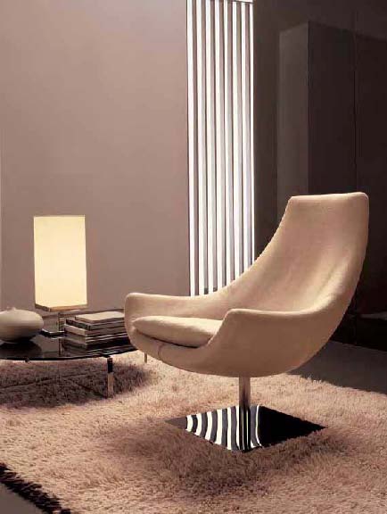 Armchair with Ottoman leg, Desiree