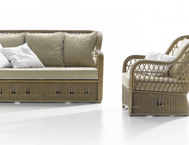 Living room (sofa set) Vittorio Bonacina, Crochet