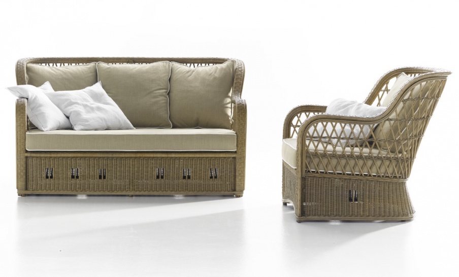 Living room (sofa set) Vittorio Bonacina, Crochet