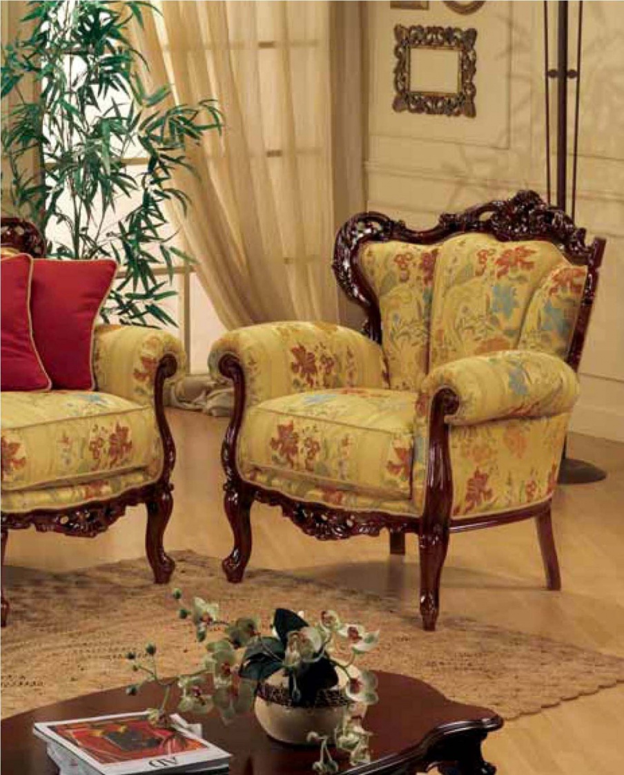 The high-backed chair, Linea Due