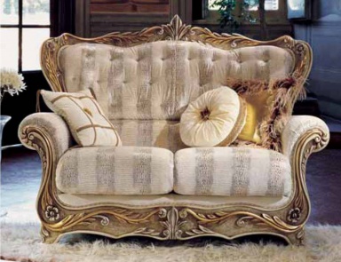 The double chair with a high back, Linea Due