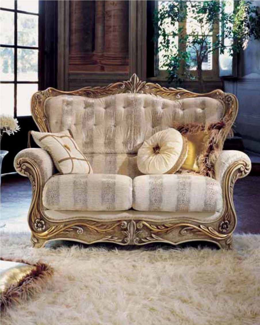 The double chair with a high back, Linea Due