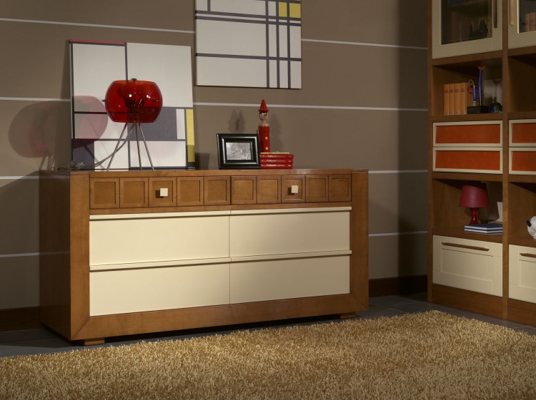 The dresser in the nursery factory Arca