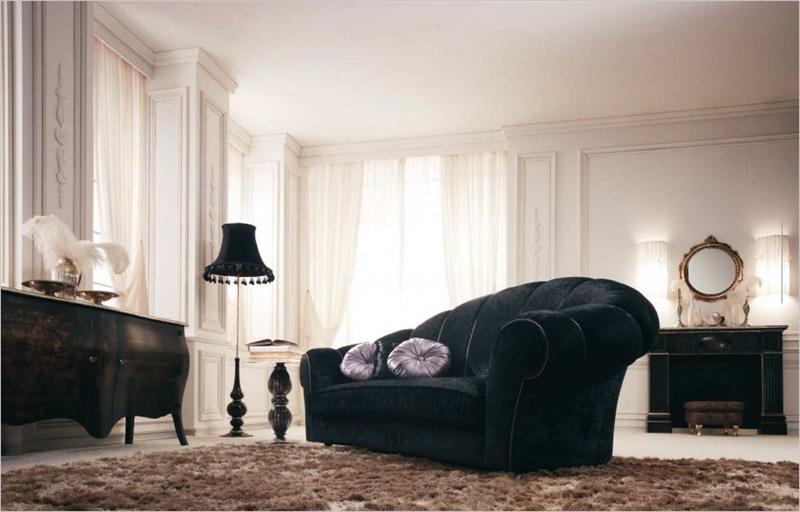 Sofa with curved backrest, Amalfi sofa - Giusti Portos