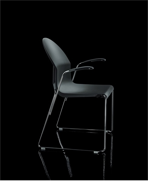 Chair with armrests, Chair with armrest Aida - Magis
