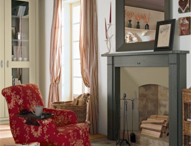 The high-backed chair, Poltrona Dover - Minacciolo