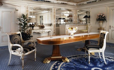 Chair with upholstery, Castello