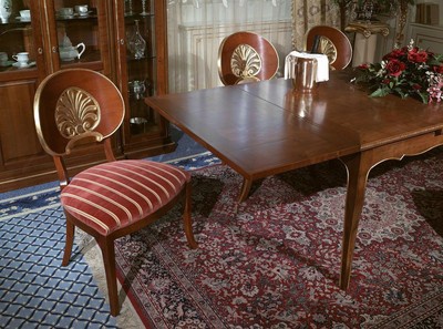 Chair with upholstery, Castello