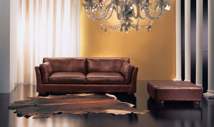 Manhattan two seater sofa, Cava