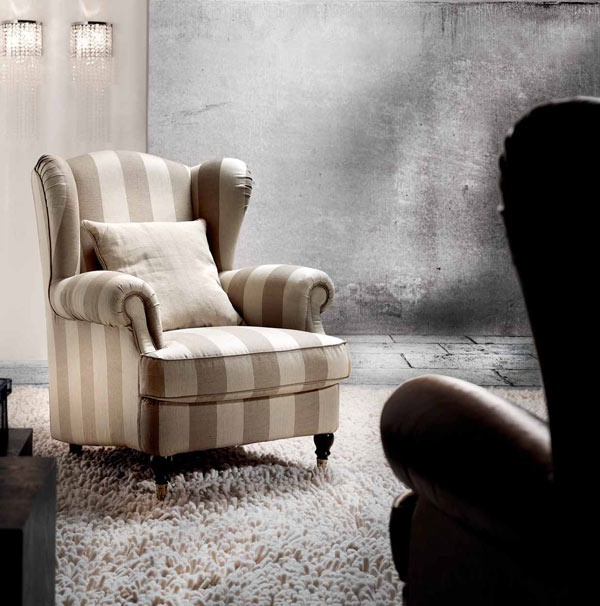 A chair made of natural wood Bergy, Cava