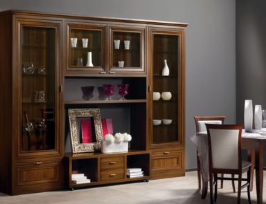 The wall in the natural wood color, Premobil