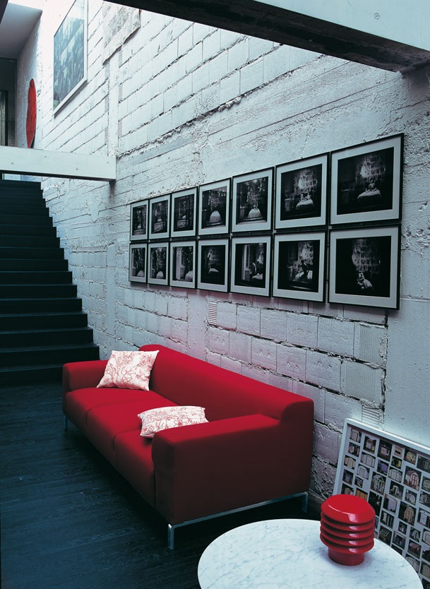 Three-seater sofa Zanotta products