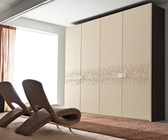 Wardrobe with hinged doors, Benedetti