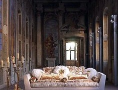 Double sofa bed on low legs, Eclipse - Busnelli