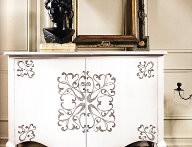 A chest of drawers with hinged doors, Domus Mobili