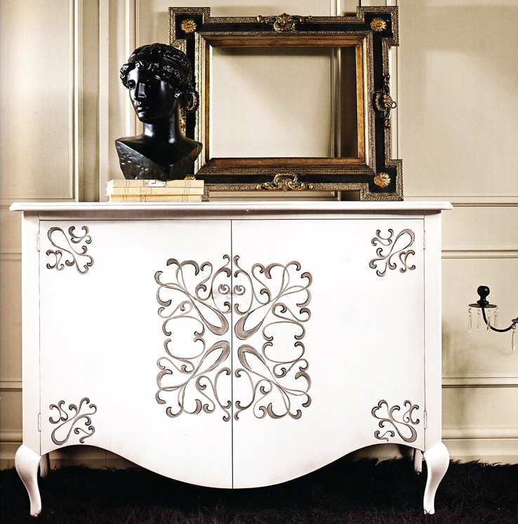 A chest of drawers with hinged doors, Domus Mobili