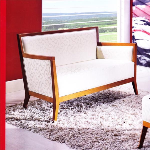 Two seater sofa in fabric, Domus Mobili