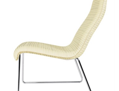 A chair without armrests, Boing armchair - Driade