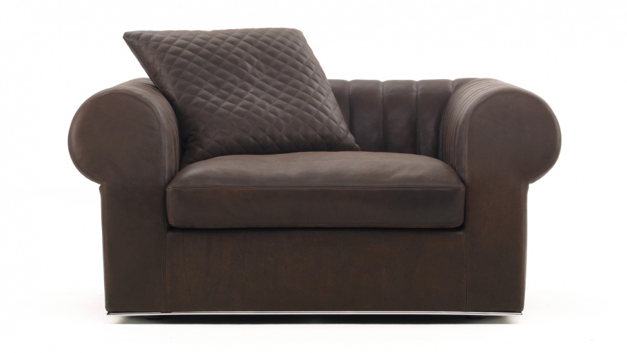 A chair made of wood Overtime Armchair, Busnelli