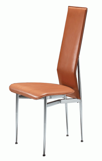 Chair with high back, Art Leather