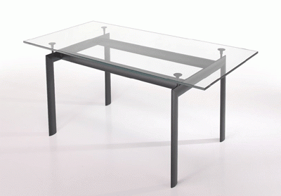 The table is rectangular, Art Leather