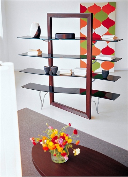 The racks in the style of hi-tech