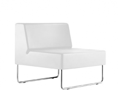 The chair with the frame made of metal, Pedrali