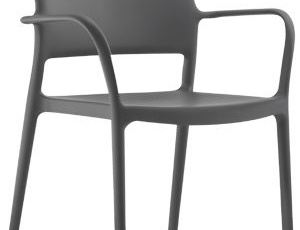 The plastic chair from Pedrali