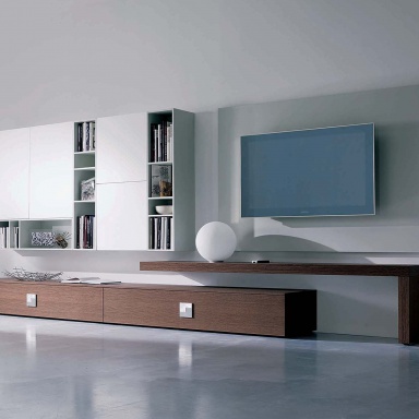 Modular system, wall