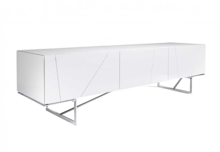 Dresser with metal legs, LINES Sideboard - Ligne Roset