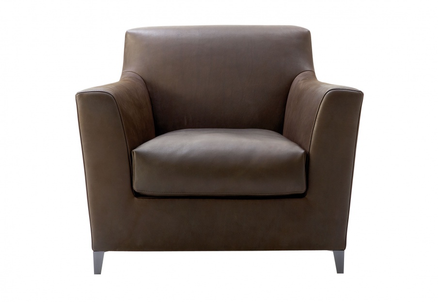 Armchair with Ottoman leg, RIVE DROITE armchair - Ligne Roset