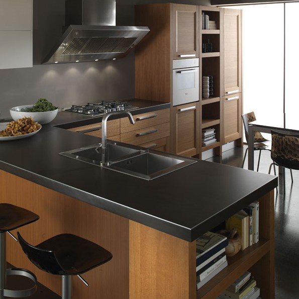 kitchen (Suite kitchen), a Gaia Cucine LUBE Luxury furniture MR