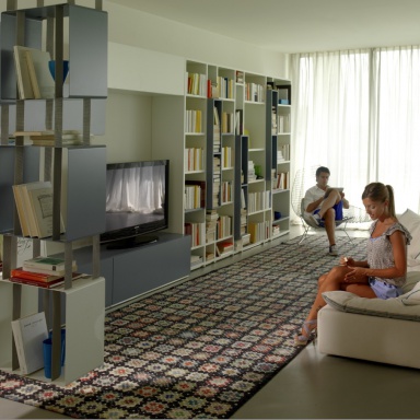 Modular system, wall