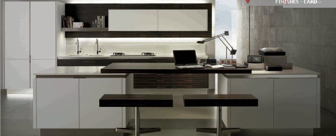 Kitchen (kitchen set) Salvarani, High Teak