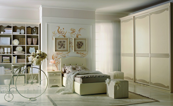 Headsets for bedrooms with modular wall, San Michele